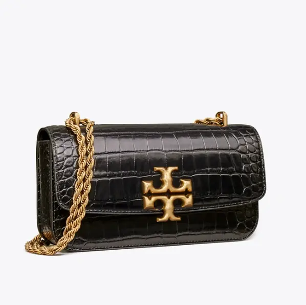 Tory Burch ELEANOR 鳄鱼纹横版小金砖- DealAM.com [Expired]