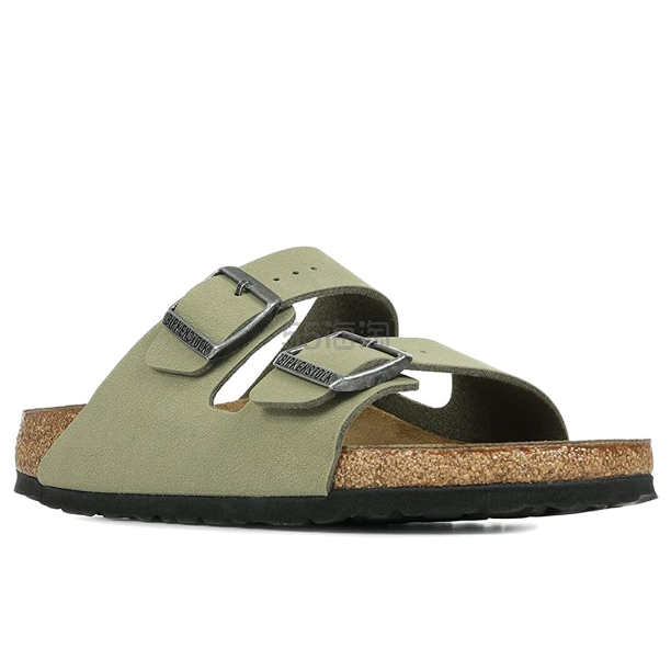 Gilt:Birkenstock 勃肯 Arizona Birkibuc 女士凉鞋