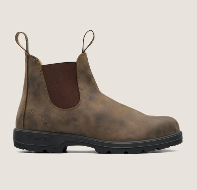 经典热卖款！Blundstone #585 男士棕色切尔西靴