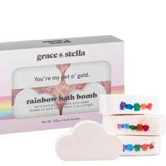 Grace & Stella rainbow 泡泡浴香皂*4