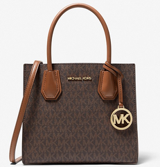 满减$50！Michael Kors Mercer 中号老花风琴包