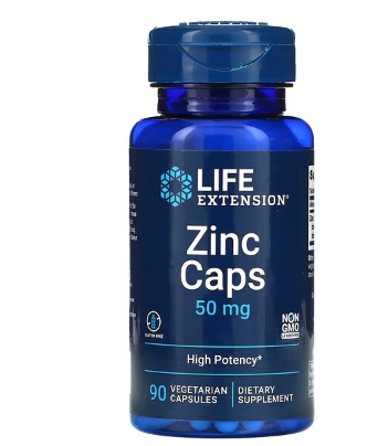 Life Extension 优效锌素食胶囊 90 粒装