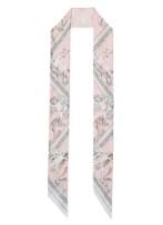 Burberry  Garden Statues Skinny 丝巾
