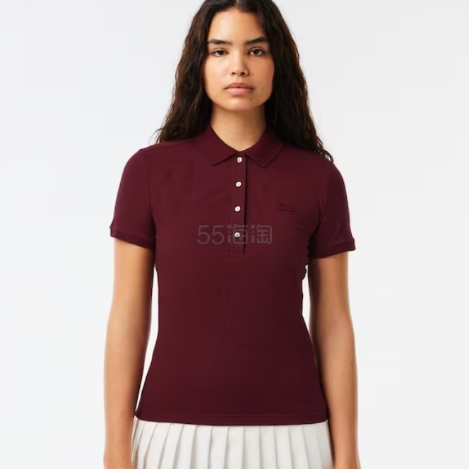 Lacoste:Lacoste 酒红色POLO衫