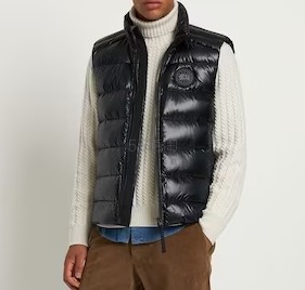 LUISAVIAROMA:Canada Goose Crofton 再生尼龙羽绒马甲