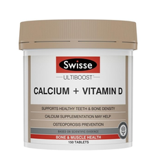 Swisse 柠檬酸钙片+维生素D 150粒 娘娘钙 Calcium + Vitamin D