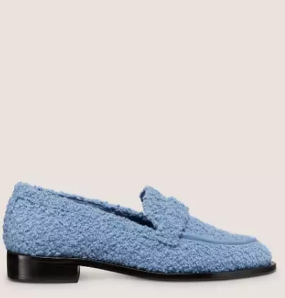 Stuart Weitzman PALMER SLEEK 毛绒乐福鞋