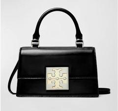 Tory Burch Bon Bon 黑色迷你手提包