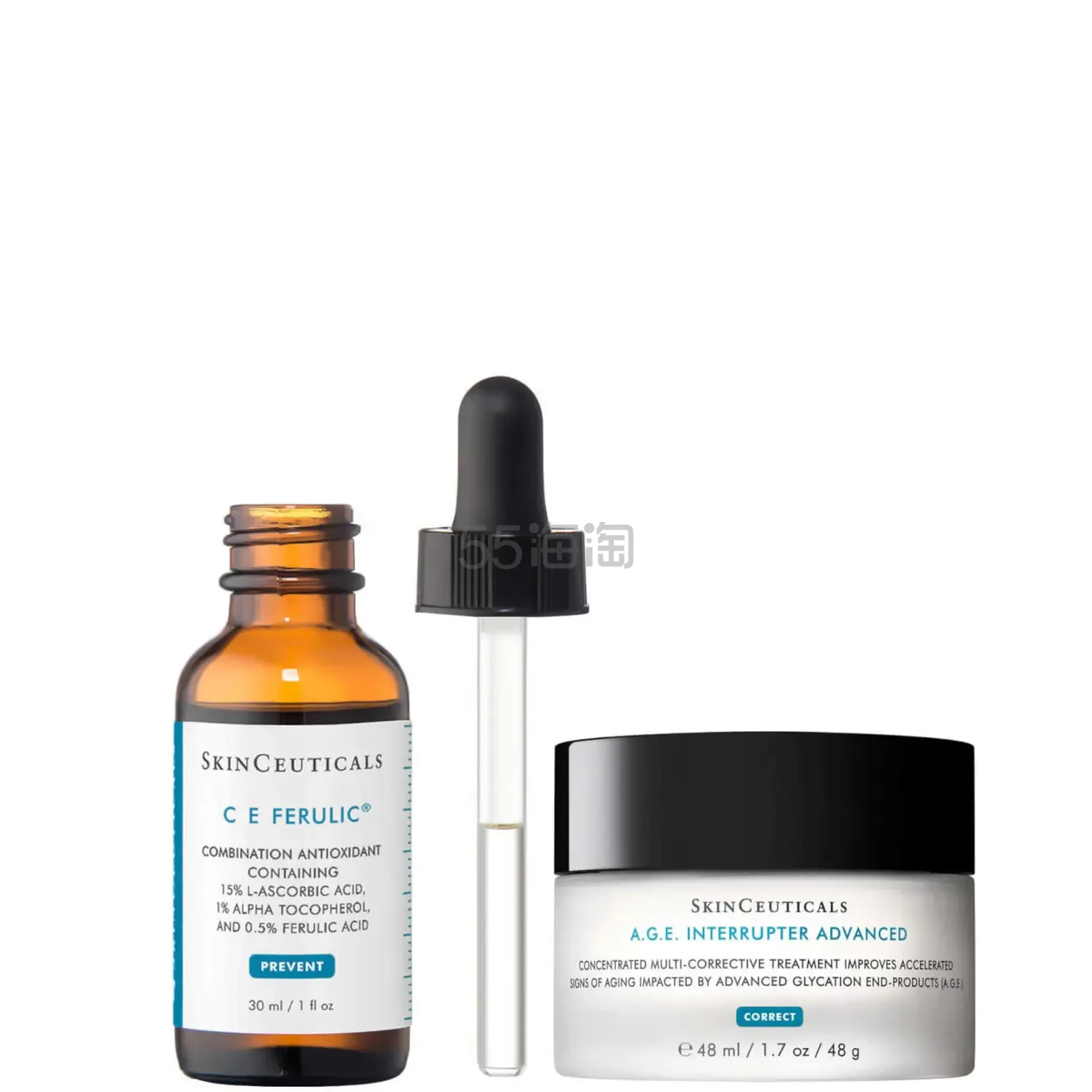 SkinCeuticals 修丽可 CE精华+AGE 面霜套装 价值7