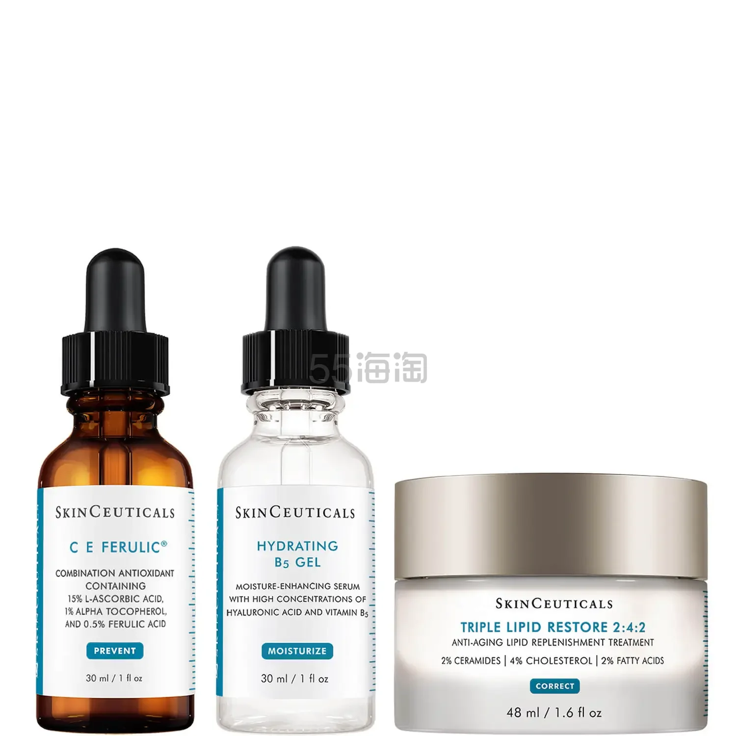 SkinCeuticals 修丽可 CE精华+B5精华+242面霜套装 价值2