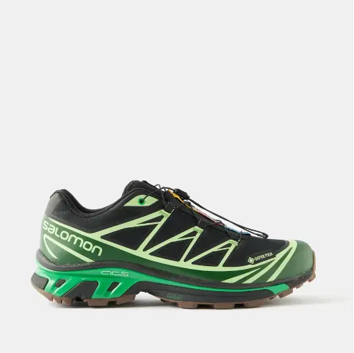 SALOMON XT-6 Gore-Tex 黑绿配色运动鞋- DealAM.com [Expired]