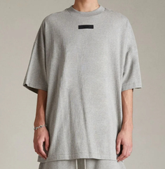 Essentials Dark Heather Oatmeal T恤