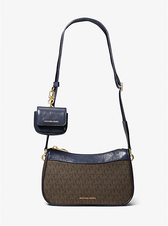Michael Kors Jet Set 中号老花单肩包