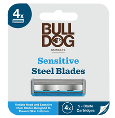 Bulldog 敏感肌剃须刀片 4s