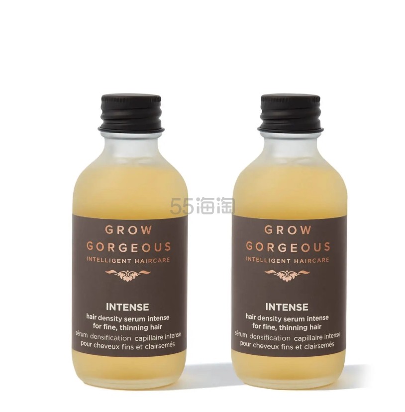 Lookfantastic US & Canada:Grow Gorgeous 加强版生发精华 2 x 60ml