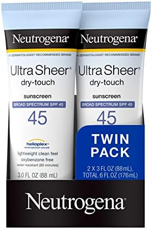 【含税直邮】Neutrogena 露得清超透明抗干性防晒乳液88ml X2支