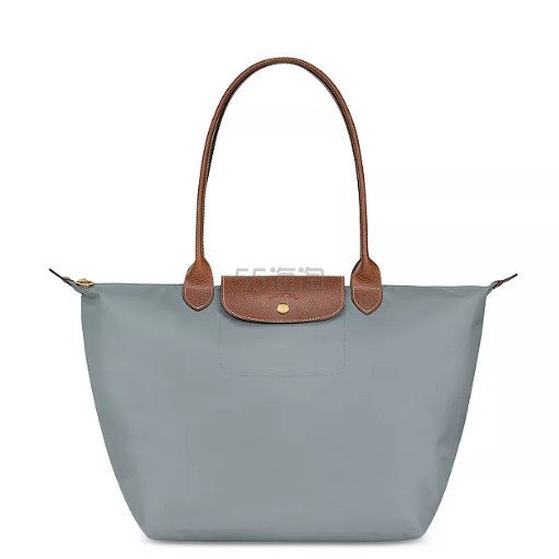 Bloomingdales:2024 新色钢铁灰!Longchamp 珑骧 Le Pliage Original 大号尼龙托特包