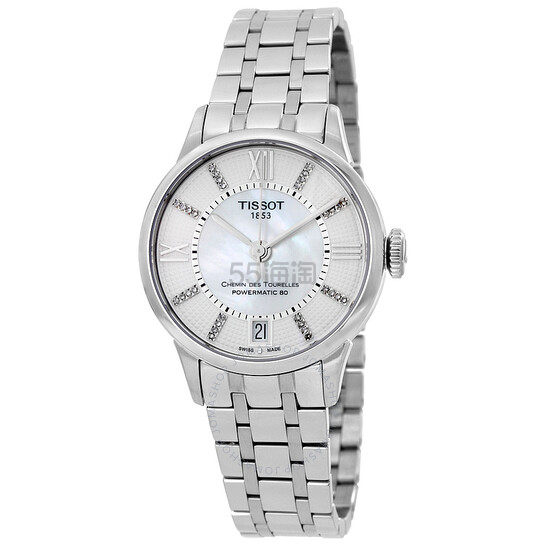 TISSOT 天梭 Chemin Des Tourelles 系列 女士手表