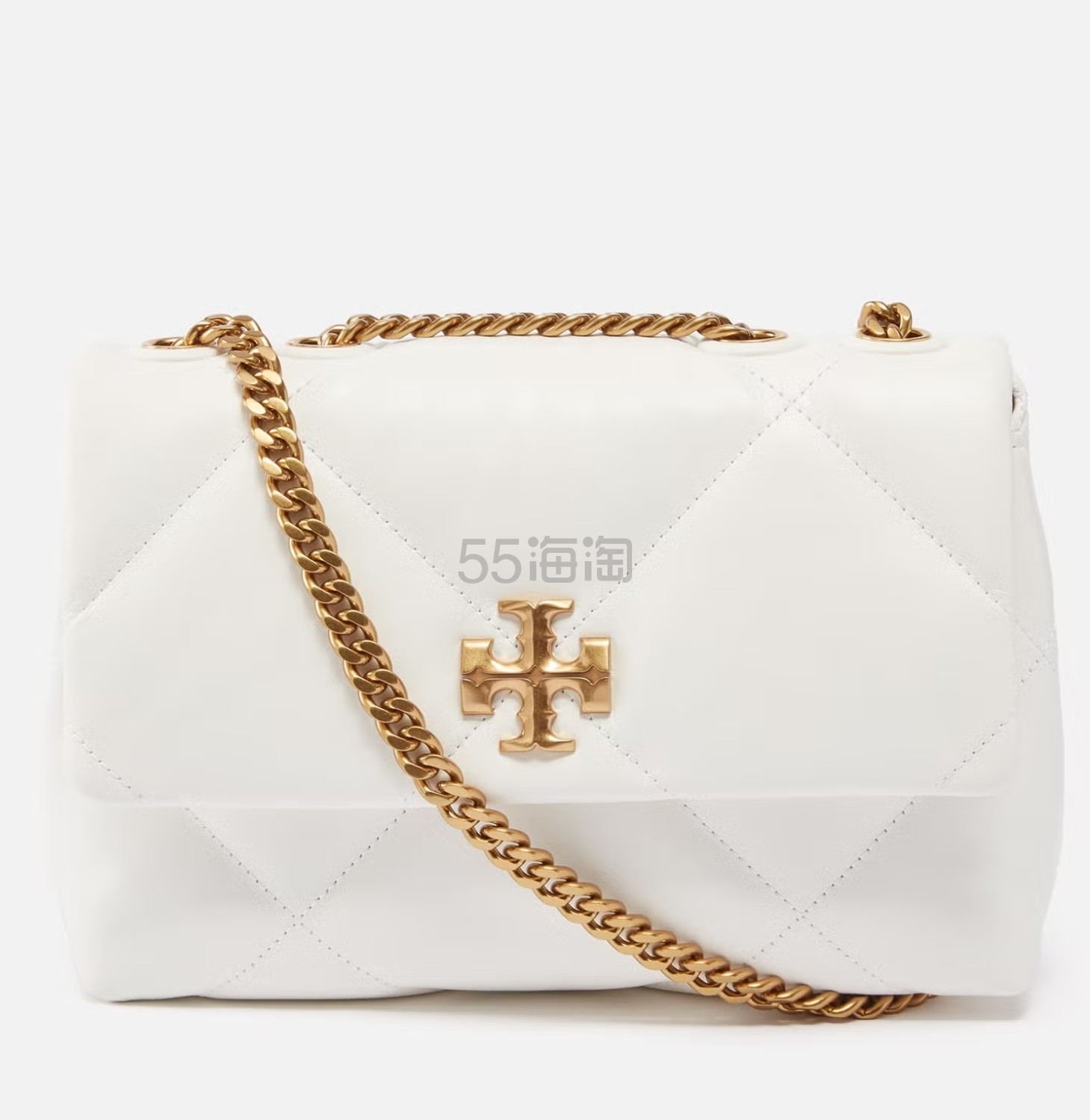 降价！Tory Burch Kira Diamond 小号菱格纹斜挎包