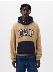 DAP × GAP Logo 连帽卫衣 卡其色