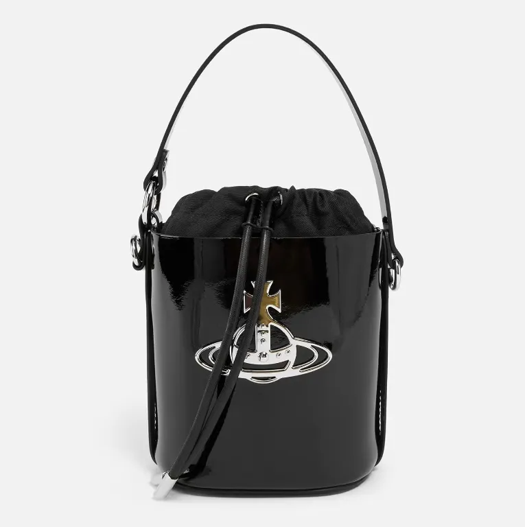 Vivienne Westwood Daisy Patent-Leather 水桶包