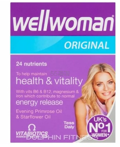 Unineed Limited CN:Vitabiotics 薇塔贝尔 Wellwoman月见草复合维生素B族 30粒