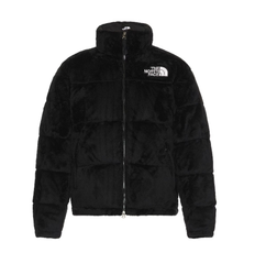 THE NORTH FACE Versa Velour Nuptse In Tnf 黑色绒面夹克