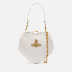 Vivienne Westwood Bell 白色爱心手提包