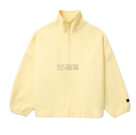 ITeSHOP CN:ESSENTIALS 半拉链毛绒夹克