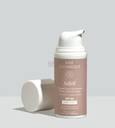 Alyaka US:BAIE BOTANIQUE 有机面部防晒霜 SPF50