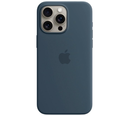 Apple iPhone 15 Pro Max 硅胶保护壳 风暴蓝