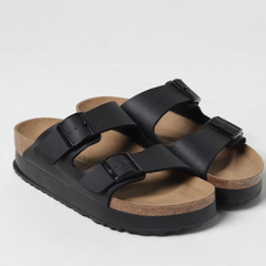 Birkenstock 勃肯 厚底黑色凉鞋