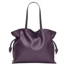 Loewe XL Flamenco 深紫色福袋包