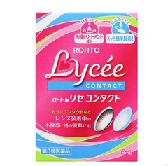 ROHTO 乐敦 Lycee小红花眼药水 舒缓干涩（隐形适用） 8ml