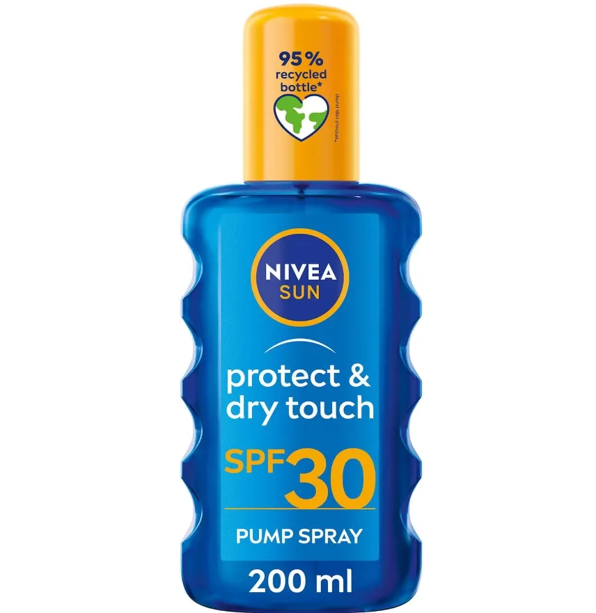 NIVEA SUN Protect & Dry Touch 防晒霜喷雾 SPF30 200ml