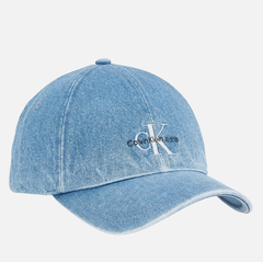 Calvin Klein Jeans Logo-Embroidered Denim 牛仔棒球帽