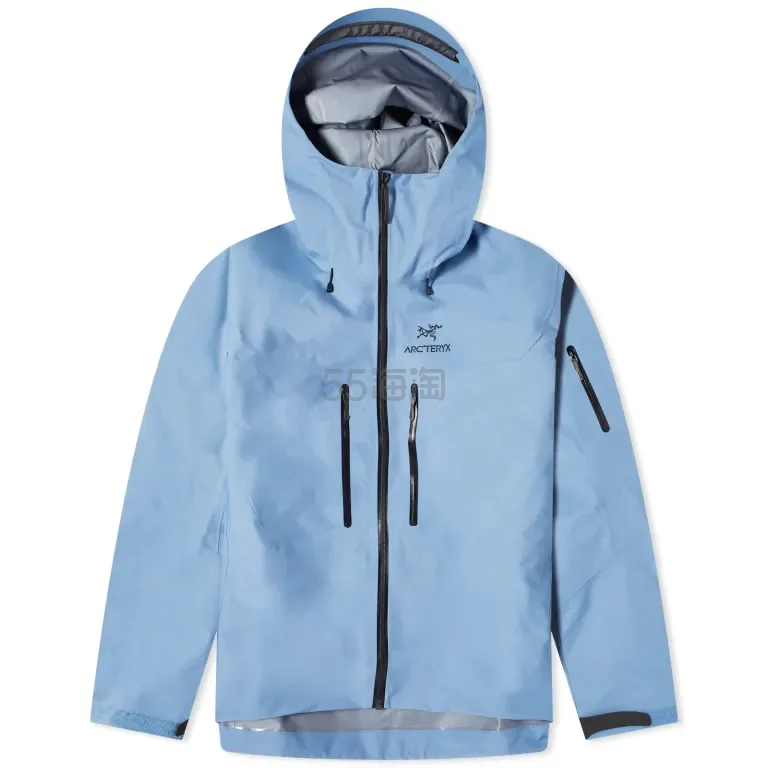 End Clothing US:码数补全！Arcteryx 始祖鸟 Alpha SV 蓝色冲锋衣