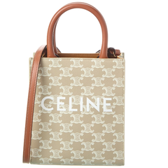 CELINE Vertical Cabas 老花斜挎包