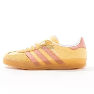 ASOS Asia:adidas Originals gum sole Gazelle Indoor 姜黄色德训鞋