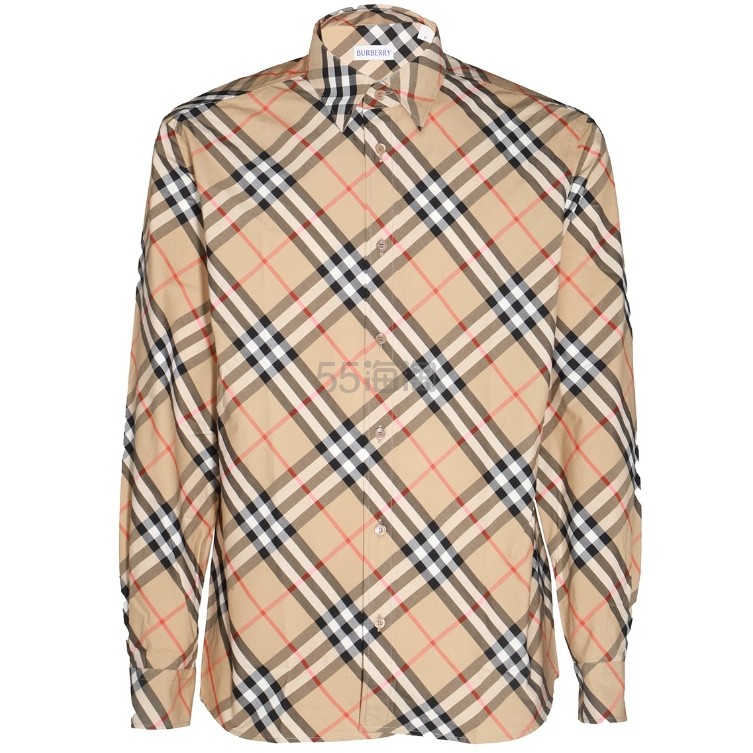 Palazzo Belli IT:之前$406.89！BURBERRY 巴宝莉格子衬衫