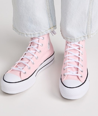 Converse 匡威 Chuck Taylor All Star Lift 粉色高帮帆布鞋