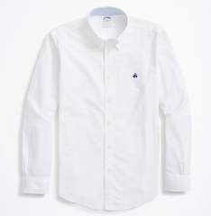 Brooks Brothers Stretch Non-Iron Oxford Button-Down Collar 衬衫