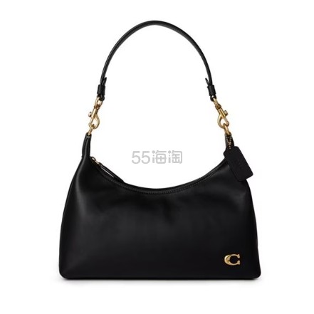 Flannels:COACH 蔻驰 JULIET 黑色腋下包