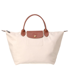 Longchamp 珑骧纸白色手提包