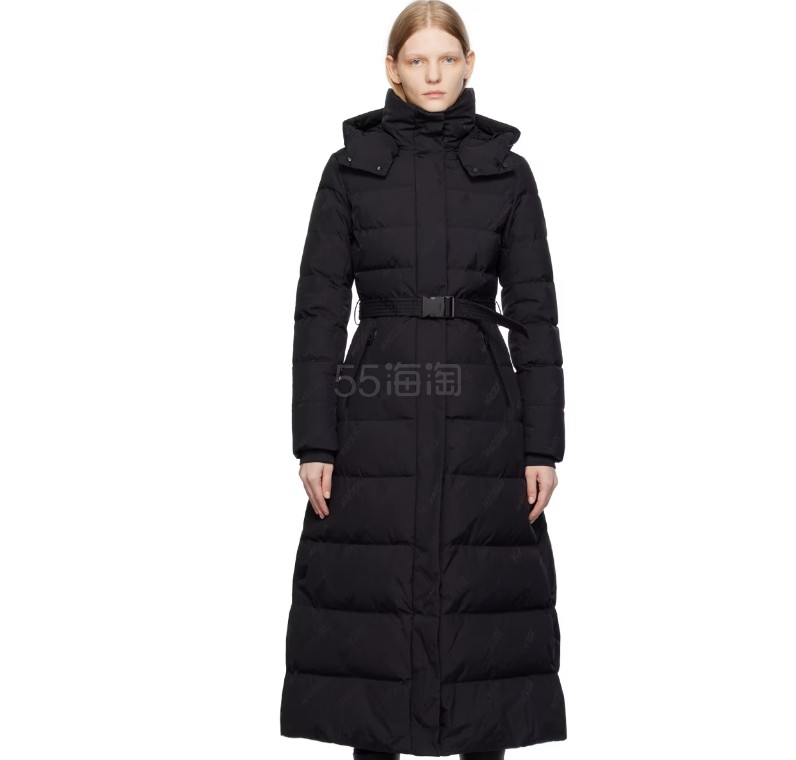 SSENSE:Mackage Black Calina 长款羽绒服 沈梦辰同款