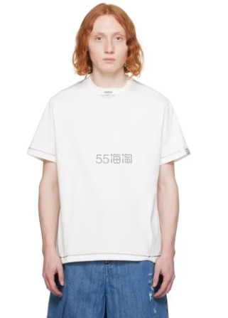 SSENSE:ADER ERROR 白色T恤