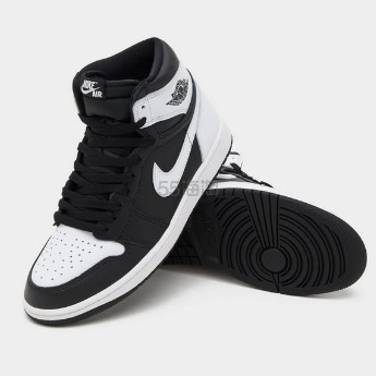 size?:Jordan 乔丹 Air 1 Retro High OG 黑白运动鞋