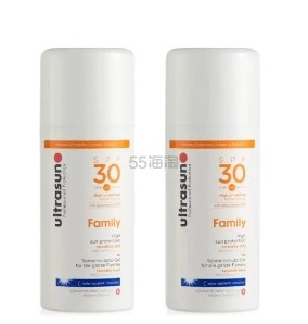 Ultrasun 敏感肌防晒套装 SPF 30 (2 x 100ml)