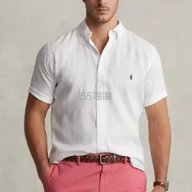BELK:Polo Ralph Lauren 拉夫劳伦经典版型亚麻衬衫