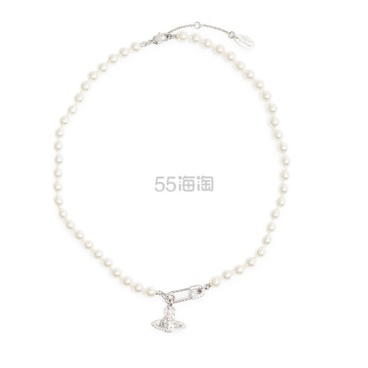 Jennie同款！VIVIENNE WESTWOOD 西太后珍珠别针土星项链